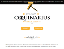 Tablet Screenshot of coquinarius.com