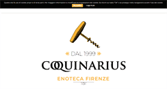 Desktop Screenshot of coquinarius.it